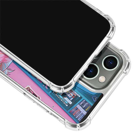 Pink Hair Anime Gamer Girl by Ivy Dolamore iPhone 13 Pro Max Clear Case